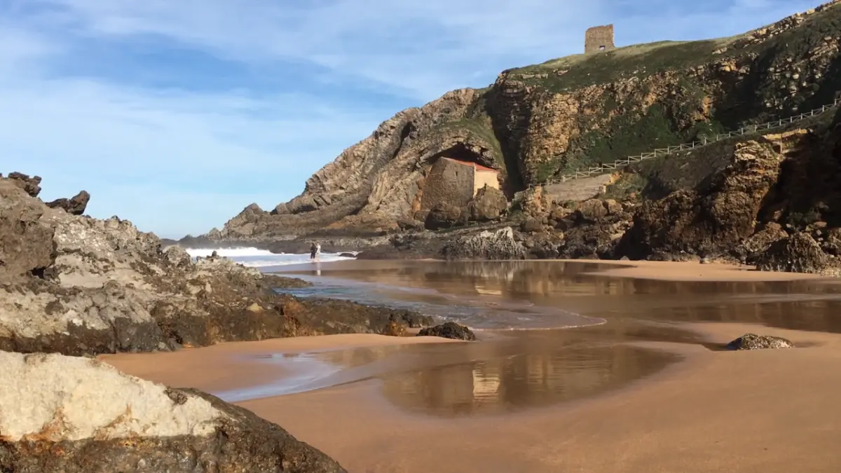 Playa de Santa Justa (Ubiarco, Santillana del Mar)