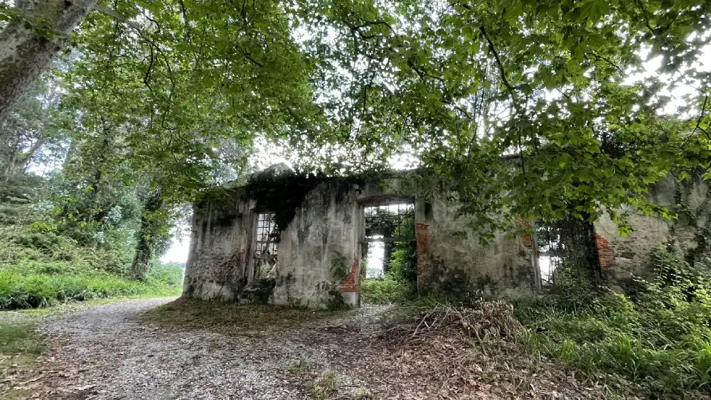 Pabellón abandonado (Isla de Pedrosa)