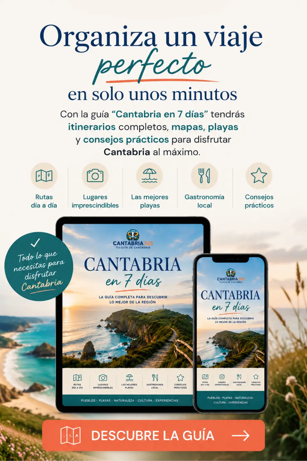 Guia digital de viaje - Cantabria en 7 días